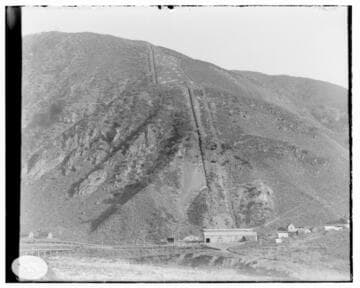 A distant view of Mill Creek #2 & 3 Hydro Plant