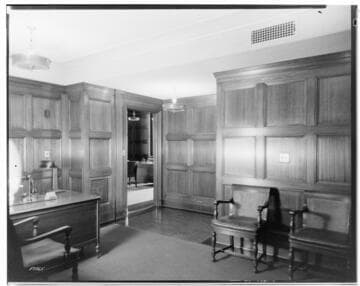 B1.21 - New Edison Building - Ante-room to Mr. Ward's and Mr. Ballard's offices