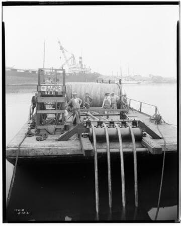 Distribution, Underground - Submarine cable - laying