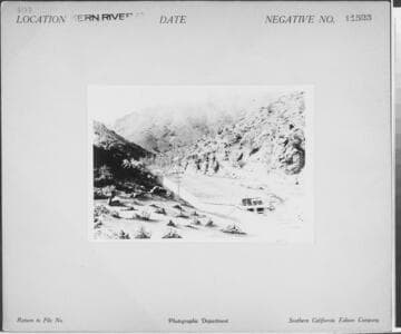 Kern River No. 3 - Sandbox at KR3 headworks