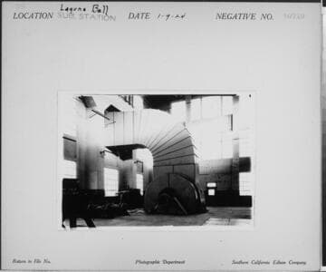 Laguna Bell Substation - Interior