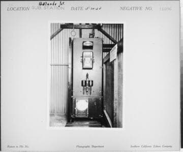 Redlands Junction Substation - Interior
