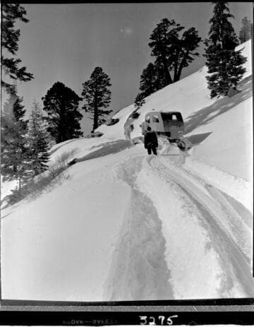Big Creek snow survey  with Sno