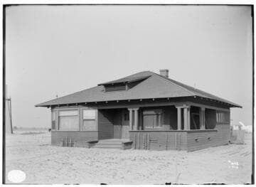 The operator's cottage at Katella Substation