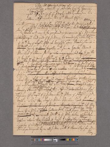 Timothy Smith's examination deposition relating to the 1737 Walk