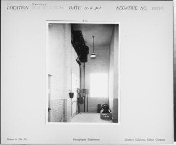 Saticoy Substation -  Interior