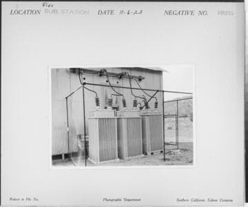 Piru Substation - Exterior