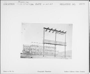 Monolith substation