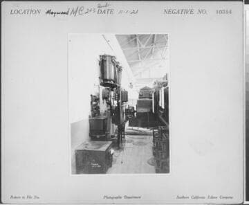 Mill Creek 2&3 Powerhouse - Mill Creek Substation Interior