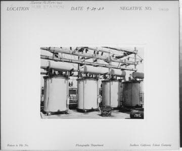 Santa Fe Springs Substation - Switch Rack
