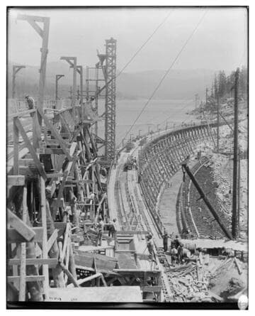 Big Creek Huntington Lake Dams