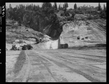 Big Creek - Mammoth Pool - East Abutment