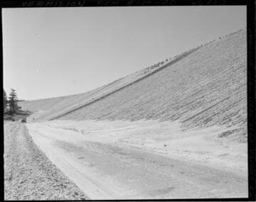 Big Creek - Vermilion Dam - #9 Looking west from 7550 Roadway