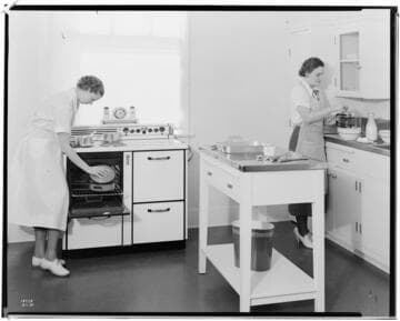 H2.3 - Home Kitchen - Electric Kitchen in Domestic Science Dept