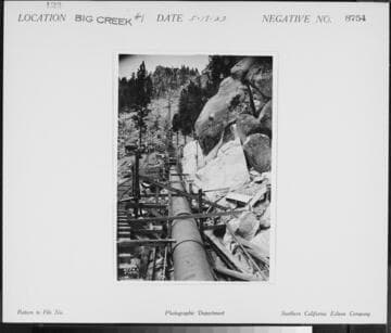 Big Creek #1 - Penstock Unit 3