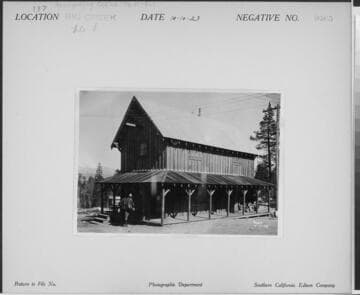 Big Creek, Florence Lake Dam - Accounting Office