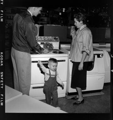 Home Exhibition booth promoting electric cooking