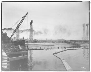 Long Beach Steam Station (misc.) - Plant #3 - 1st work on #12 Unit