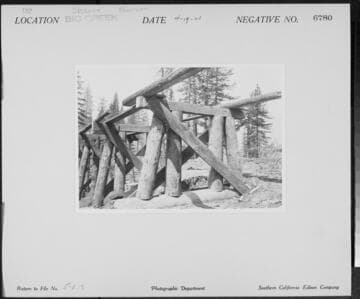 Big Creek, Shaver Lake Dam