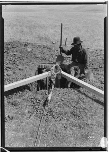 Distribution Lines - Tower Construction - Close