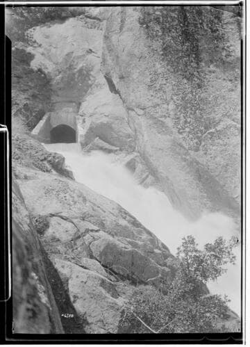 Big Creek, Shaver Lake Dam - Outlet