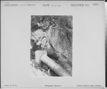 Big Creek, Shaver Lake Dam