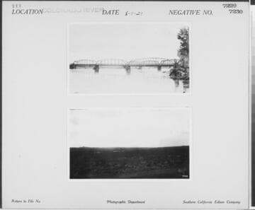 Colorado River - Railroad bridge over Colorado River
