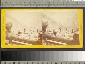 155. View of the Forks of the American River, 3 miles above Alta