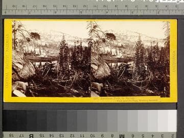 195. American Peak, in Spring, View near the Pass, Western Summit