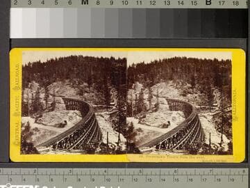 48. Secrettown Trestle, from the west