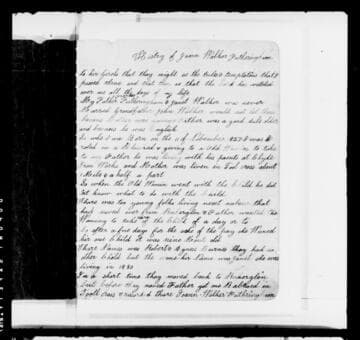 History of Joan Walker Fotheringham [microform] : after 1877