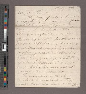 Edgeworth, Richard Lovell.  Letter to [Sir] Francis [Beaufort]