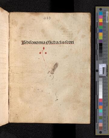 Phisonomia Michaelis Scoti