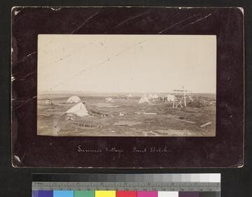 Summer village. Point Belcher