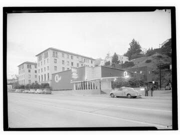 Ciro's restaurant, Hollywood