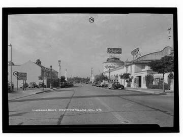 Lindbrook Drive, Westwood Village, Cal