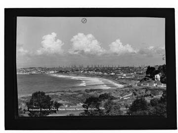 Redondo Beach from Palos Verdes Estates, So. Cal