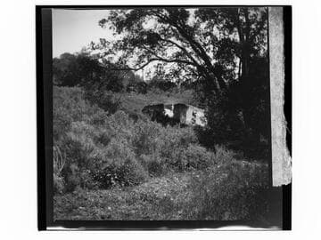 Ruins of Garfias home, Rancho San Pasqual