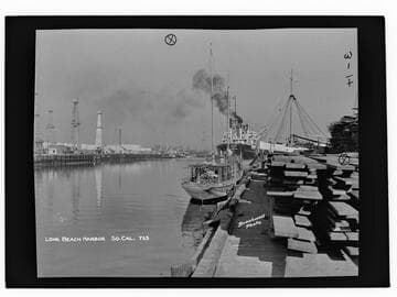 Long Beach Harbor, So. Cal