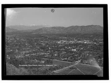 Riverside, California from Mt. Rubidoux
