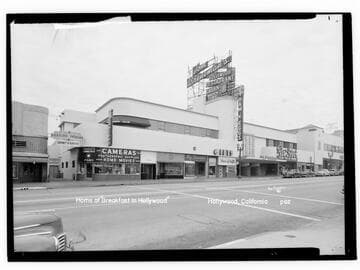 Home of "Breakfast in Hollywood," Hollywood, California