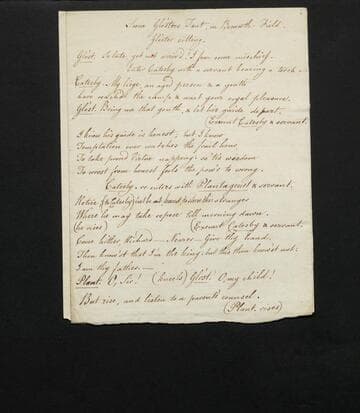 Scene from Richard III [?]