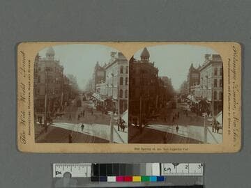 Spring st. no. Los Angeles, Cal