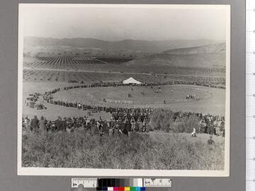 Tom Mix cowboy star Rodeo, San Fernando Valley