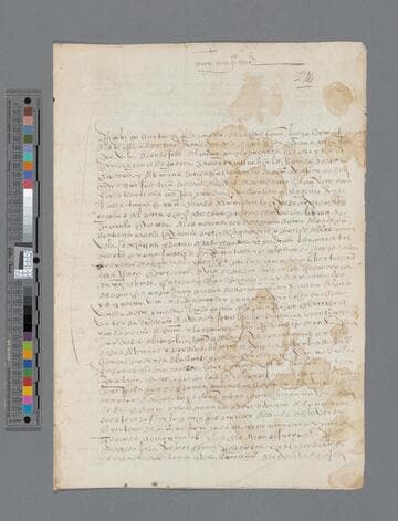 Pedro de Ribera letter to Diego Cepeda