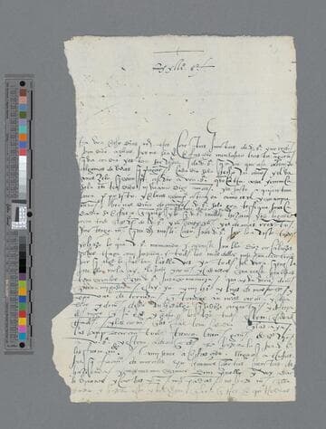 Gómez de Alvarado letter to Gonzalo Pizarro