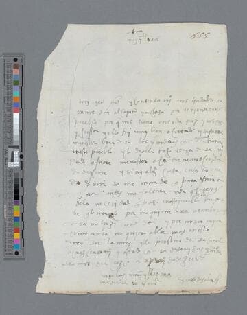 Juan de Salas letter to Gonzalo Pizarro
