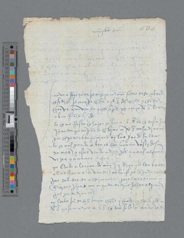 Diego Ramirez letter to Gonzalo Pizarro