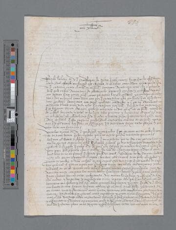 Pedro de Ribera letter to Gonzalo Pizarro