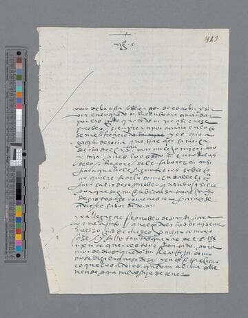 Mateo Ramirez letter to Gonzalo Pizarro